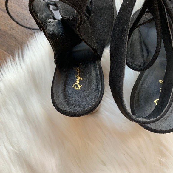 Strappy Wedge Heels - Picture 5 of 6